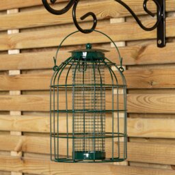 Rackhams Pack of 4 Wild Bird Hanging Nut Feeder with Squirrel Guard - thumbnail 6