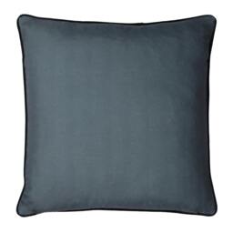 Rackhams Annika Floral Cushion Cover - Slate Blue - One Size - Slate Blue - 100% Polyester - thumbnail 2