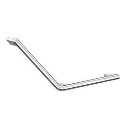 Rackhams V Shape Left Angled Elbow Grab Bar 70cm Chromed Stainless Steel Safety Hand Rail for Elderly Disabled Mobility Aid