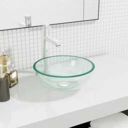 Rackhams Basin Tempered Glass 30x12 cm Transparent - thumbnail 1