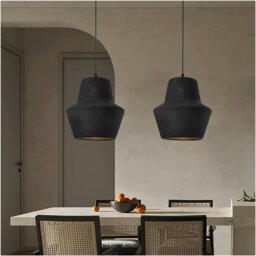 Rackhams Pendant Light Design - Model A105 - Black - thumbnail 3