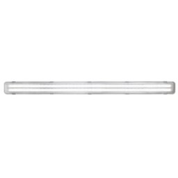 Rackhams Works IP65 2x18W LED - Batten Light Fitting - Grey - 1 - thumbnail 1