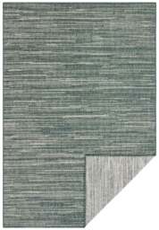 Rackhams Mèlange Reversible Indoor & Outdoor Green Rug - 80X250 cm - thumbnail 2