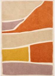 Rackhams Strata Soft Touch Deep Pile - Terra Rug - 200X290 cm