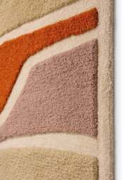 Rackhams Strata Soft Touch Deep Pile - Terra Rug - 200X290 cm - thumbnail 2