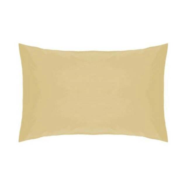 Rackhams Easycare Percale Housewife Pillowcase - Honeydew - One Size - Honeydew - 50% Cotton/50% Polyester - image 1