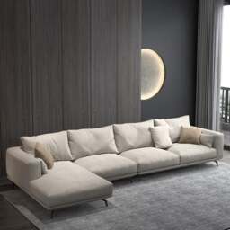 Rackhams NR23 Four Seater Corner Sofa, Leathaire - Four Seater Corner 320cm - Right Hand Facing - thumbnail 5