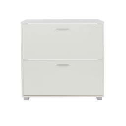 Rackhams Lido 2-Door Shoe Cabinet with Doors - thumbnail 2