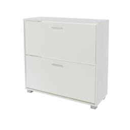 Rackhams Lido 2-Door Shoe Cabinet with Doors - thumbnail 1