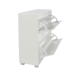 Rackhams Lido 2-Door Shoe Cabinet with Doors - thumbnail 3