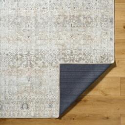 Rackhams Our Pnw Home Rainier-Washable Brown Green Traditional Vintage Boho Rug - 160 x 220 cm - thumbnail 4