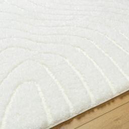 Rackhams Nomadic-Shaggy Ivory Modern Graphic Soft Plush Pile Rug - 200 x 275 cm - thumbnail 3