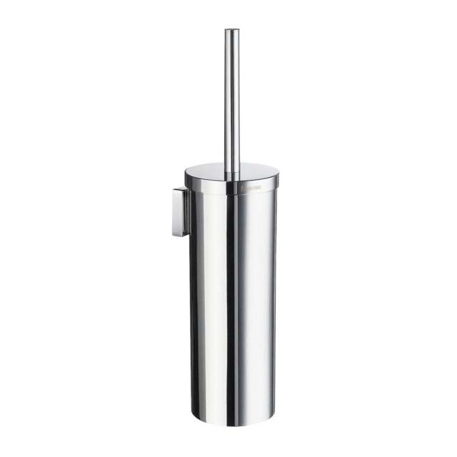 Rackhams Polished Chrome Toilet Brush and Holder