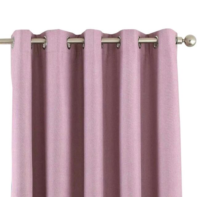 Rackhams Eclipse Blackout Eyelet Curtains - Mauve - 66 x 90in (168 x 229cm) - Mauve - 100% Polyester - image 1