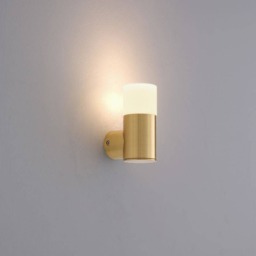 Rackhams 3 Watt LED Brass Outdoor Wall Light - thumbnail 2