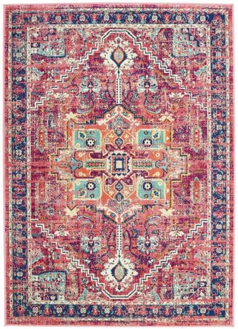 Rackhams Granada Multicolour Vintage Rug - Ruby - 200X290 cm - image 1