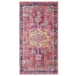 Rackhams Granada Multicolour Vintage Rug - Ruby - 200X290 cm - thumbnail 5