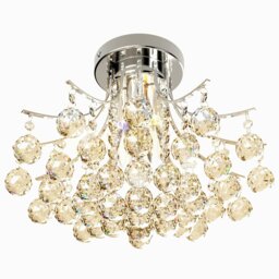 Rackhams K9 Crystal Chandelier Ceiling Lighting with 3 Light - thumbnail 2