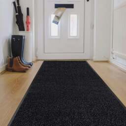 Rackhams Washable Mat With Border Dark Grey - 133 - 90X150 cm - thumbnail 3