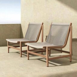 Rackhams Lavoie Outdoor Lounge Chair With Footstool, Rattan - Black - No - thumbnail 5