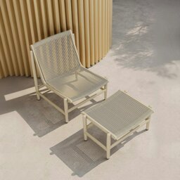 Rackhams Lavoie Outdoor Lounge Chair With Footstool, Rattan - Black - No - thumbnail 4