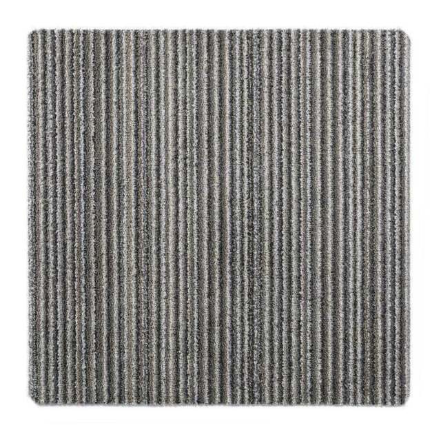 Rackhams Washable Mat Stripe Design in Multicolour - 80X95 cm - image 1