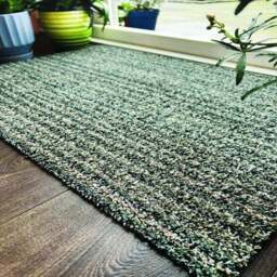 Rackhams Washable Mat Stripe Design in Multicolour - 80X95 cm - thumbnail 6