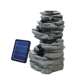 Rackhams Winding Rockery Water Feature Self-Containing Feature Outdoor Fountain - thumbnail 3