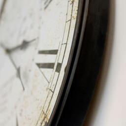 Rackhams WC2130 - Vintage Rusty looked Metal Wall Clock - 60 cm / 23.6 in - thumbnail 6