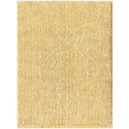 Rackhams Moda Shag-Solid Color Yellow Plush Soft Pile Rug - 120 x 180 cm - thumbnail 2