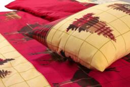 Rackhams Flannelette Thermal Stag Red Duvet Cover Set - King - thumbnail 3