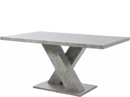 Rackhams Ali Table Cement Look160x90x76cm - Grey - thumbnail 1