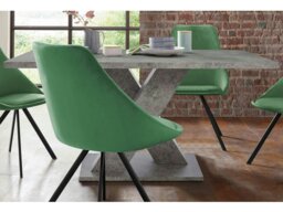 Rackhams Ali Table Cement Look160x90x76cm - Grey - thumbnail 5