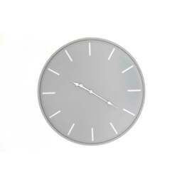Rackhams Karlsson Wall Clock - Grey - 80cm x 5cm - Grey - 100% Mixed - thumbnail 1