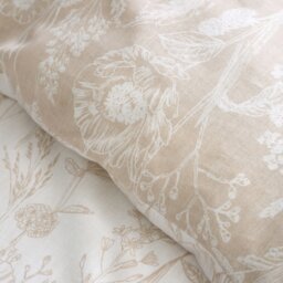 Rackhams Brushed Cotton Floral Toile Reversible Duvet Cover Set - Double - thumbnail 4