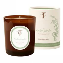 Rackhams Coast & Country Range Glass Tumbler Candle - 230g - Blue - The Washing Line - thumbnail 3