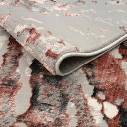 Rackhams Sunset Modern Shimmer Rug - Pink - 60cm x 110cm (2ft x 3.5ft) - thumbnail 2