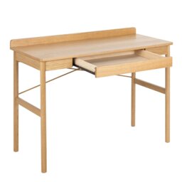 Rackhams Paul Office Desk in Oak - 1 - Natural - 50 - thumbnail 4