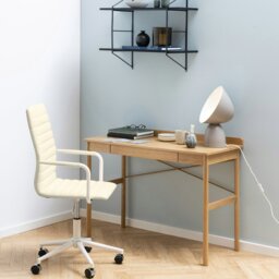Rackhams Paul Office Desk in Oak - 1 - Natural - 50 - thumbnail 5