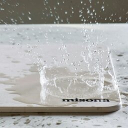 Rackhams Diatomite Stone Bath Mat - Off White - 39 x 60cm - thumbnail 3