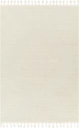 Rackhams Nora-Global Grey Ivory High Pile Fringe Rug - 200 x 275 cm - thumbnail 2