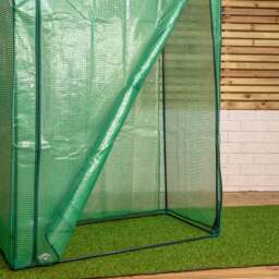 Rackhams 1.5m x 1m Outdoor Tomato Greenhouse with Steel Frame and Protective PE Cover - thumbnail 6
