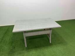 Rackhams 8 Seater Rattan Garden Furniture Set Outdoor Patio Dining Corner Sofa Sets with Dining Table 2 Chairs Light Grey Mixed - thumbnail 5