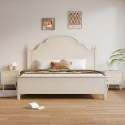 Rackhams Andrea King Size / Super King Size Bed With Storage, Cream - King Size - With Storage - thumbnail 5