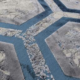 Rackhams Aurora AU19 Hexagon Rug - 160x230cm - thumbnail 6