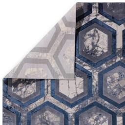 Rackhams Aurora AU19 Hexagon Rug - 160x230cm - thumbnail 5
