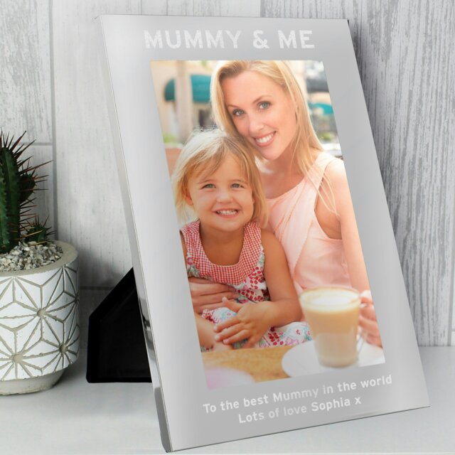Rackhams Personalised & Me 5x7 Silver Photo Frame - image 1