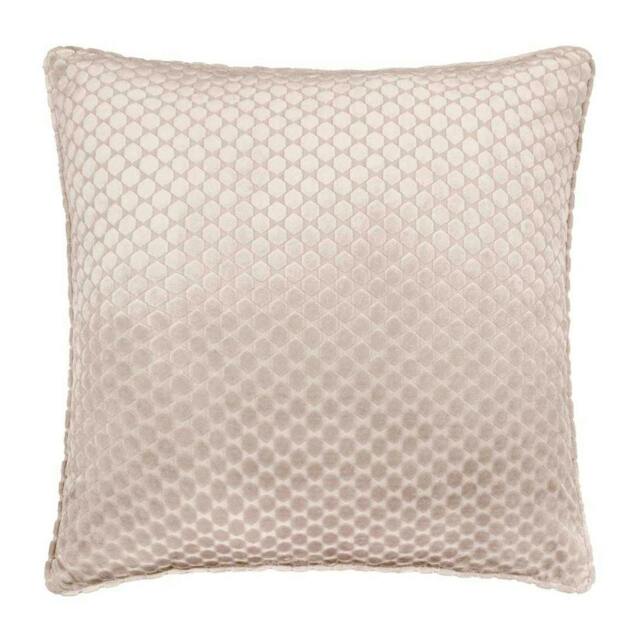 Rackhams Neptune Velvet Cushion Cover - Champagne - 50cm x 50cm - Champagne - 100% Polyester - image 1