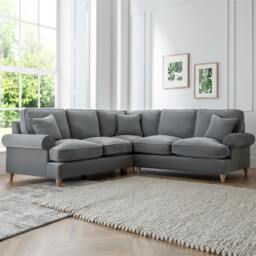 Rackhams The Bromfield Large Corner Sofa - Charcoal
