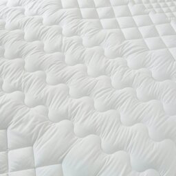 Rackhams 5 Zone Mattress Enhancer - Super King - White - 100% Polyester - thumbnail 3